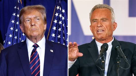 RFK Jr., the man running as an alternative to Trump and Biden, .